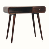 Hamade Open Writing Desk, Medium - California Walnut