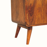 Hamade Storage Cabinet, Small - Chestnut Cabinets & Sideboards Bokel Home
