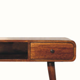 Hamade Open Writing Desk, Medium - Chestnut