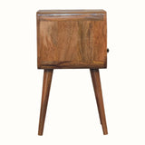 Hamade Open Bedside Table, Small - Natural