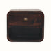 Hamade Open Wall Mounted Bedside Table, Small - California Walnut