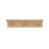 Hambledon 3 Peg Shelf - Oak Wood, Natural Shelves & Bookcases - Bokel Home