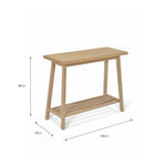 Hambledon Console Table - Natural Console Tables - Bokel Home