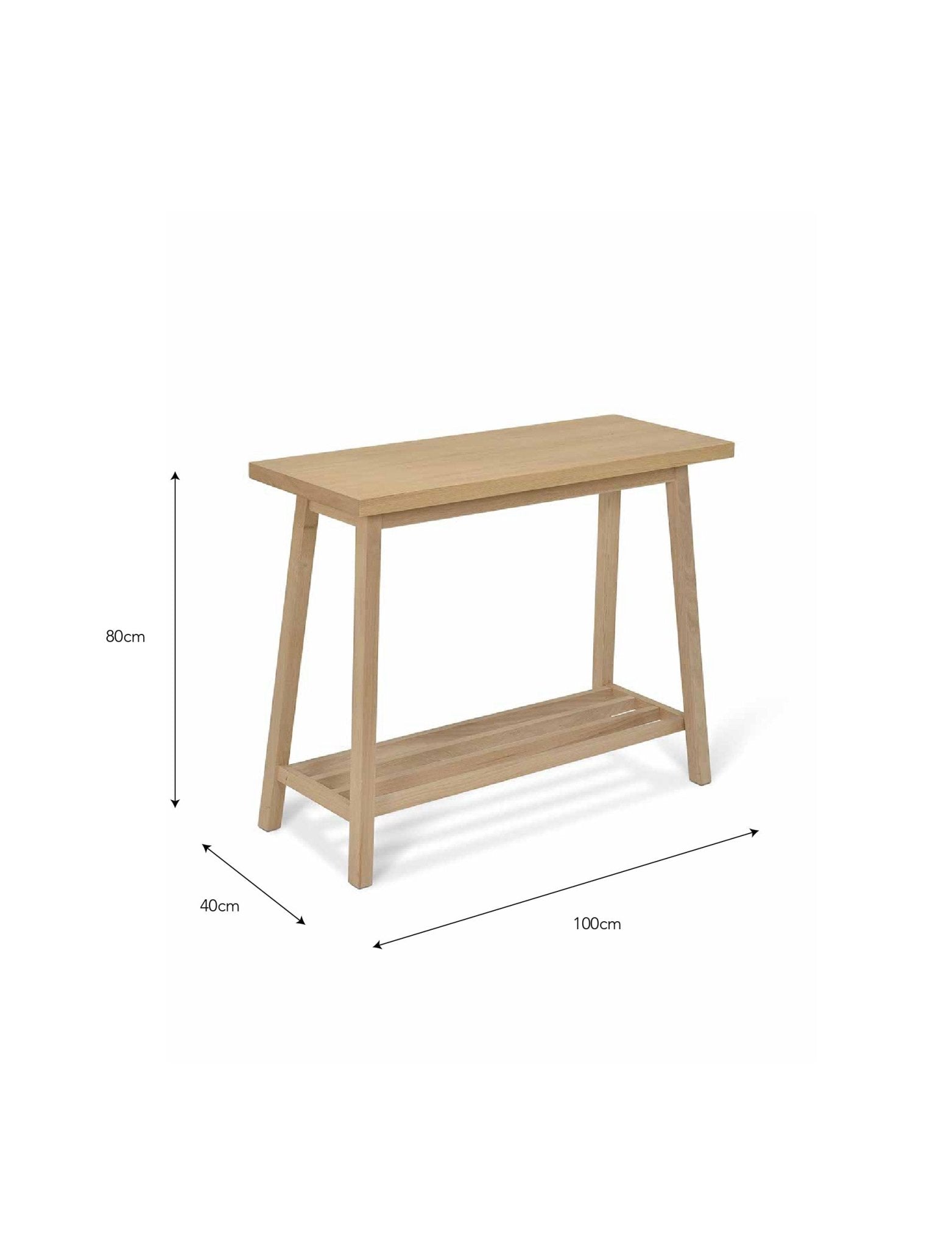 Hambledon Console Table - Natural Console Tables - Bokel Home