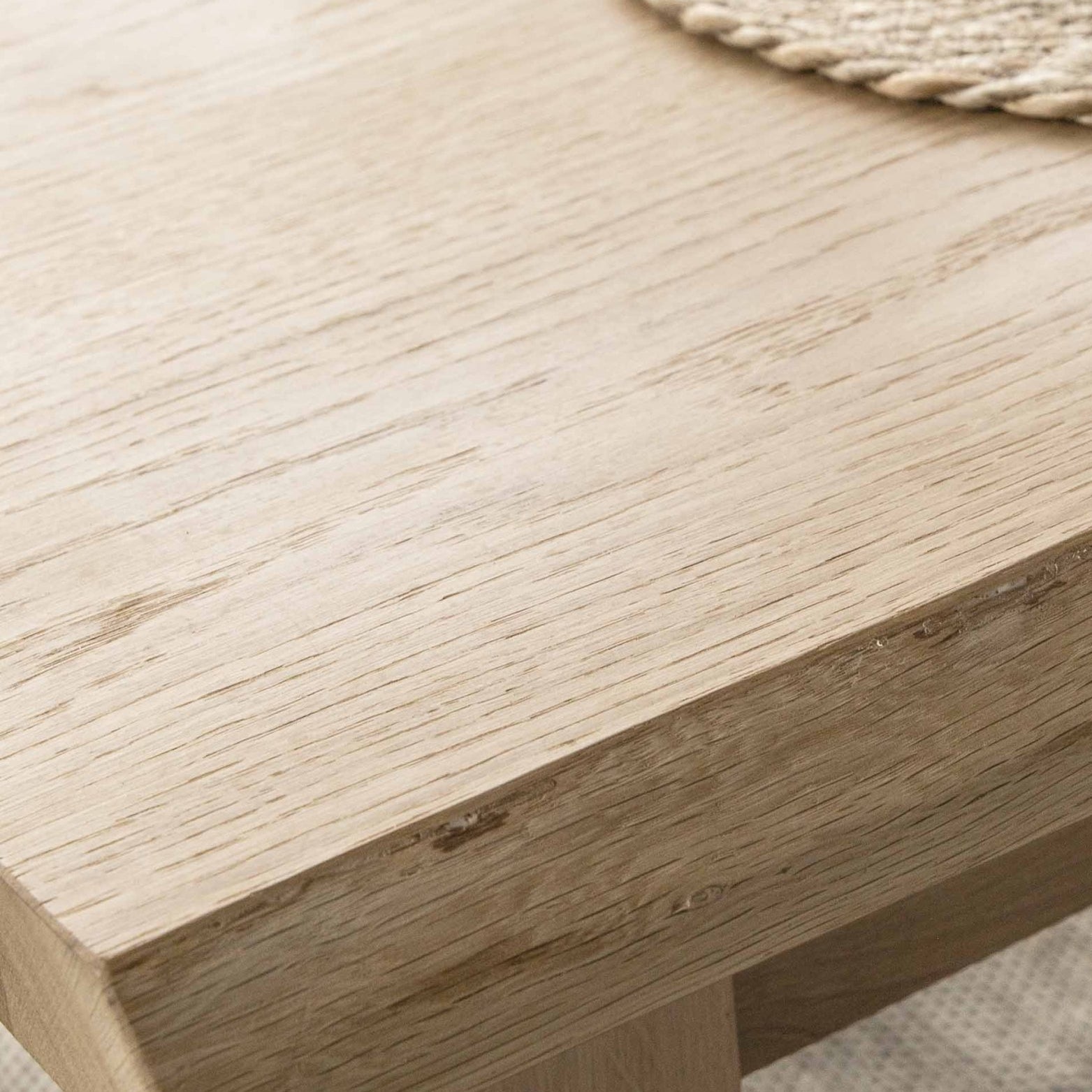 Hambledon Dining Table - Oak Wood, Natural Dining Tables - Bokel Home
