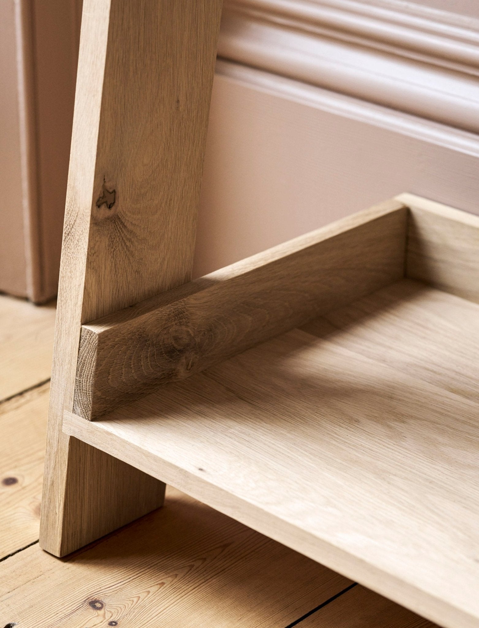 Hambledon Shelf Ladder 5 Tier - Natural Shelves & Bookcases - Bokel Home