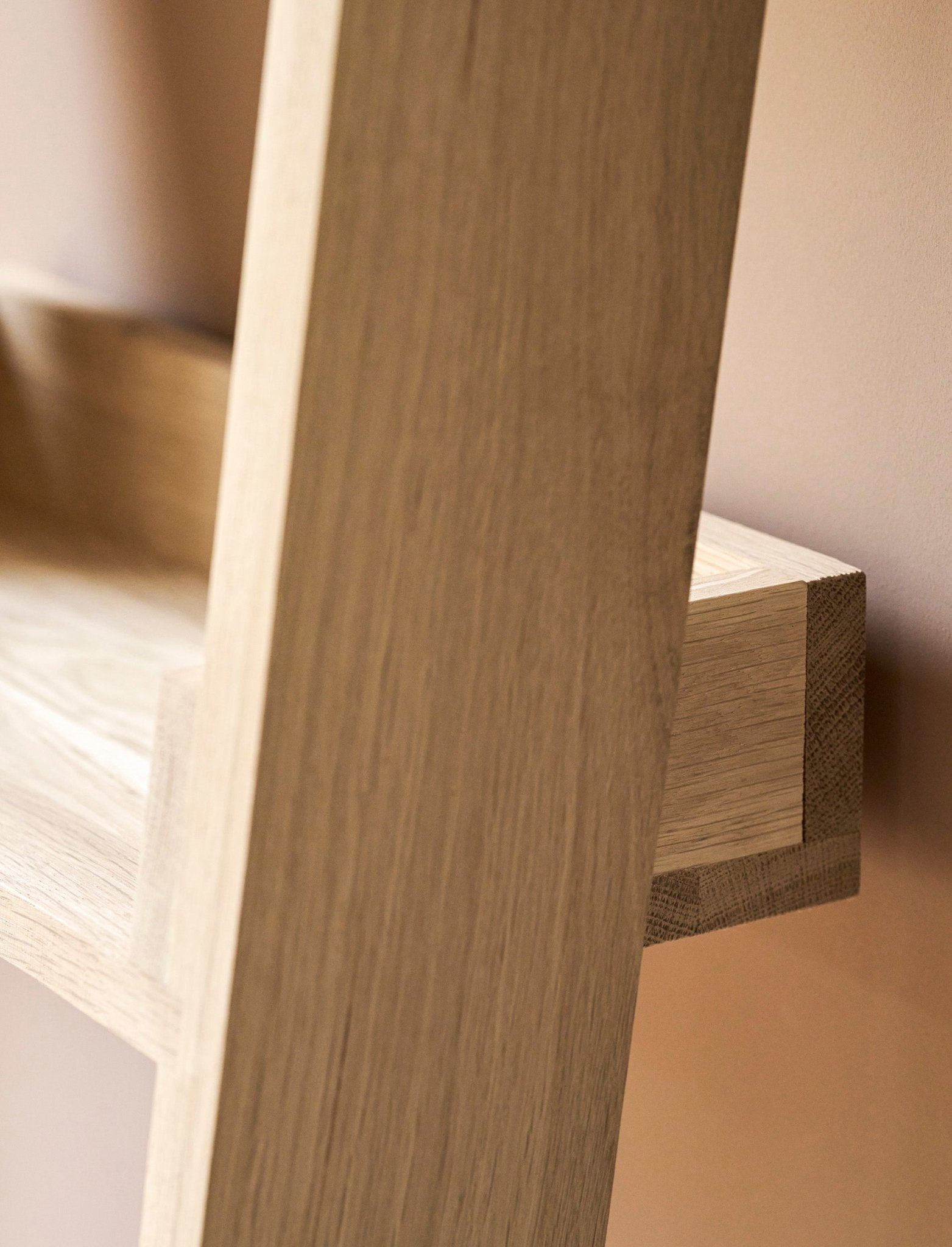 Hambledon Shelf Ladder 5 Tier - Natural Shelves & Bookcases - Bokel Home