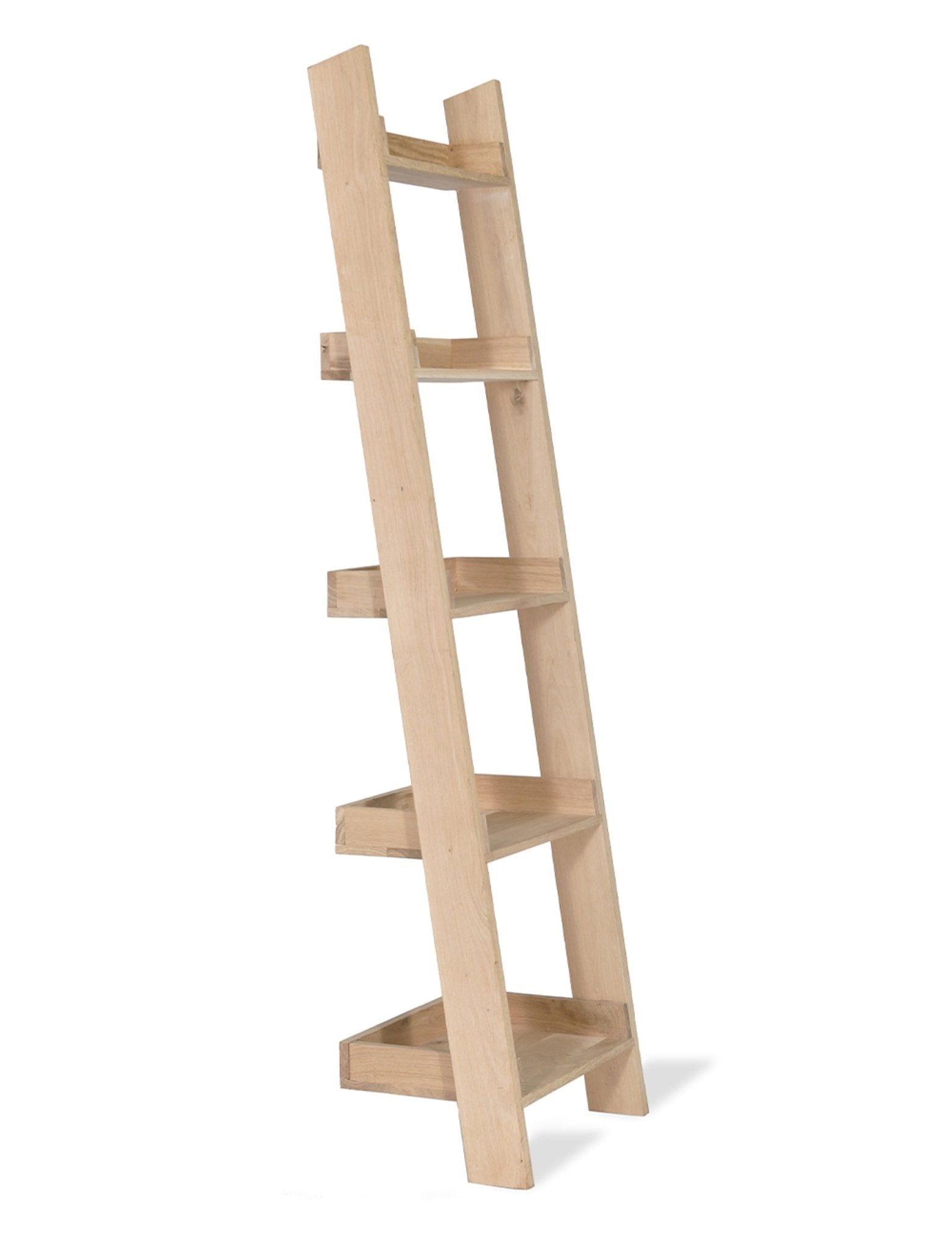 Hambledon Shelf Ladder 5 Tier - Natural Shelves & Bookcases - Bokel Home
