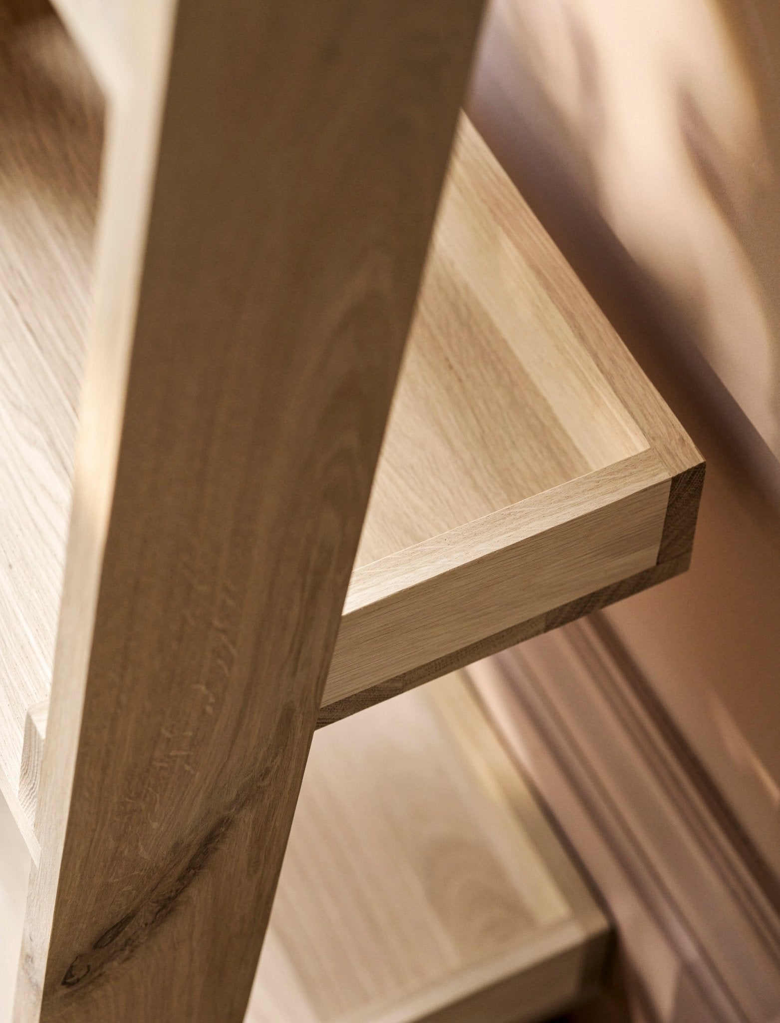 Hambledon Shelf Ladder 5 Tier - Natural Shelves & Bookcases - Bokel Home