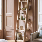 Hambledon Shelf Ladder 5 Tier - Natural Shelves & Bookcases - Bokel Home