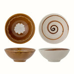 Heikki Brown Floral Bowl Decorative Bowls & Trays - Bokel Home