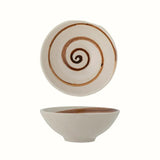 Heikki Brown Swirl Bowl Decorative Bowls & Trays - Bokel Home
