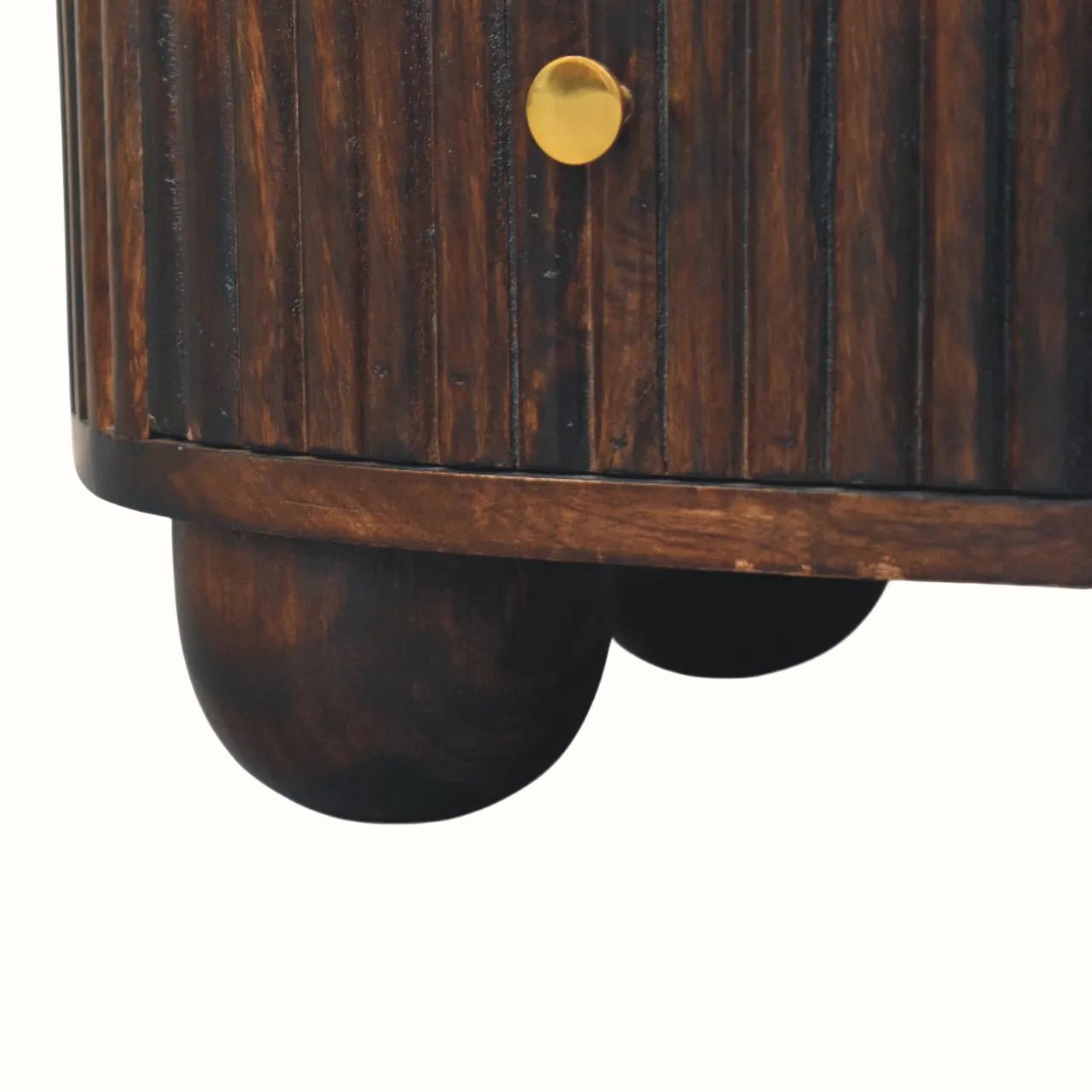 Jalla Bedside Table, Medium - Mocha Bedside Tables - Bokel Home