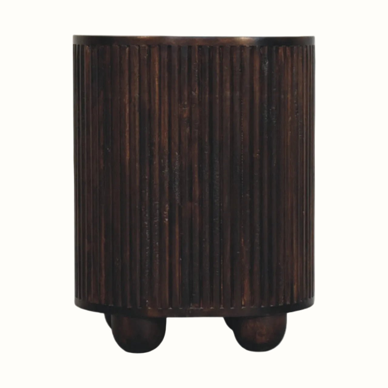 Jalla Bedside Table, Medium - Mocha Bedside Tables - Bokel Home