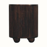 Jalla Bedside Table, Medium - Mocha Bedside Tables - Bokel Home