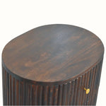 Jalla Bedside Table, Medium - Mocha Bedside Tables - Bokel Home