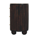Jalla Bedside Table, Medium - Mocha Bedside Tables - Bokel Home