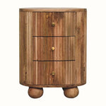 Jalla Bedside Table, Medium - Natural Bedside Tables - Bokel Home