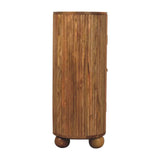 Jalla Cabinet with Ball Feet - Natural - Bokel Home
