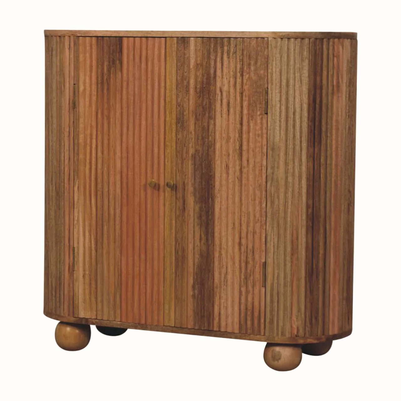Jalla Cabinet with Ball Feet- Natural Cabinets & Sideboards - Bokel Home