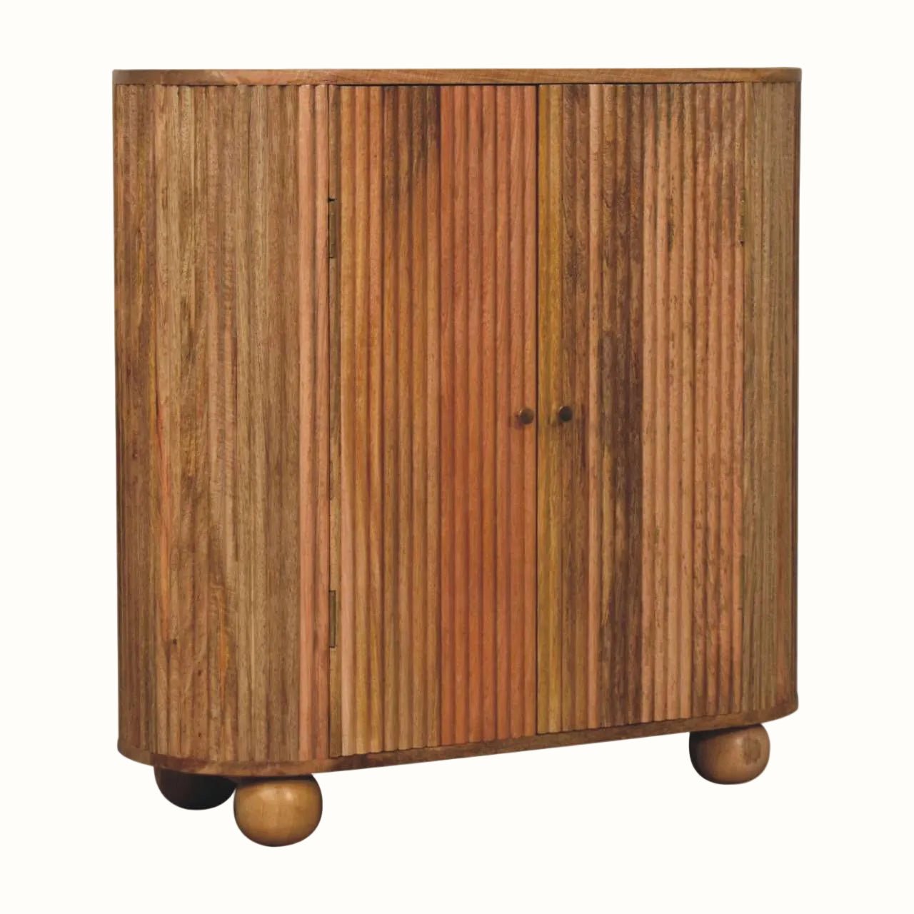 Jalla Cabinet with Ball Feet- Natural Cabinets & Sideboards - Bokel Home