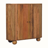 Jalla Cabinet with Ball Feet- Natural Cabinets & Sideboards - Bokel Home
