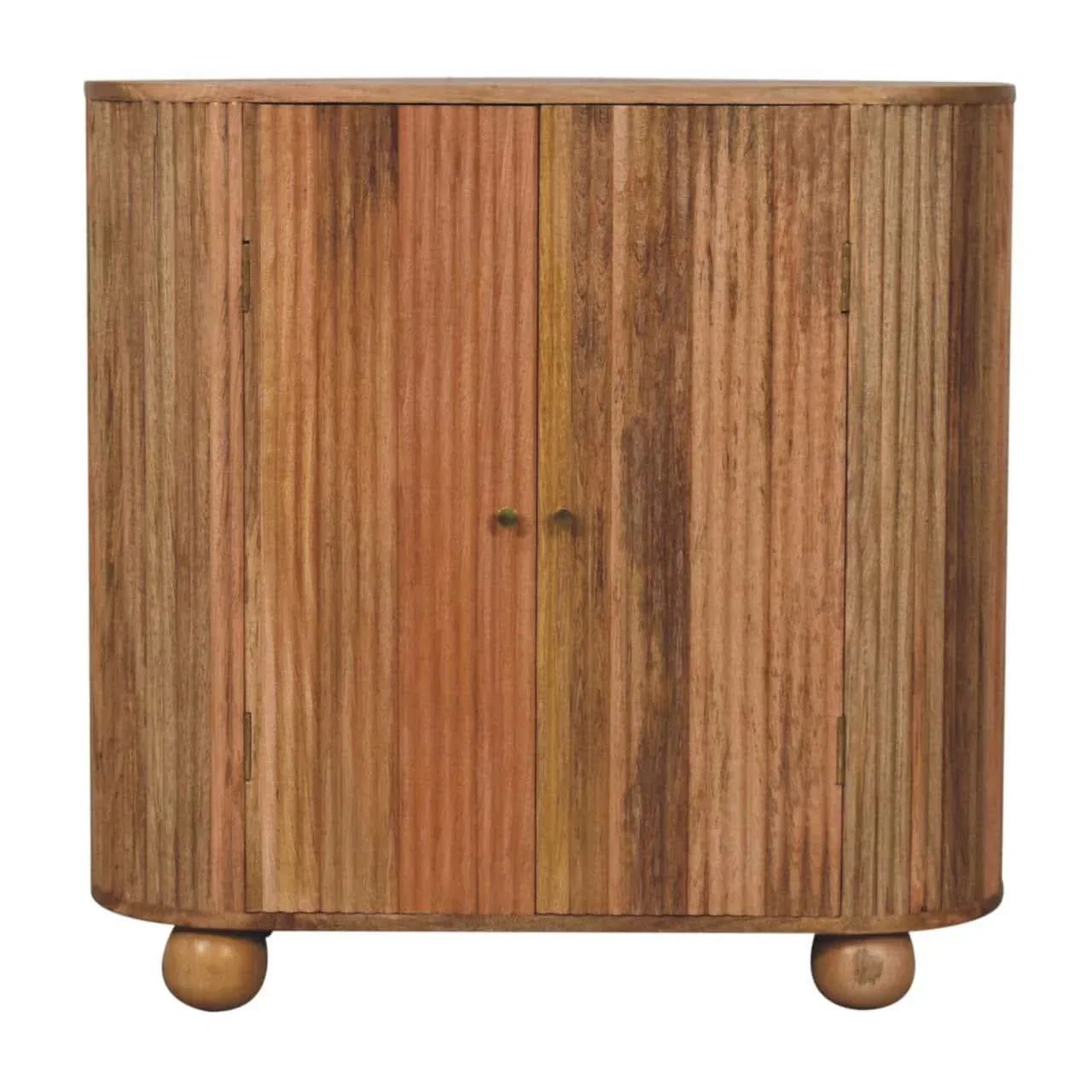Jalla Cabinet with Ball Feet - Natural - Bokel Home