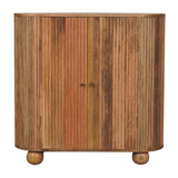 Jalla Cabinet with Ball Feet - Natural - Bokel Home
