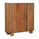 Jalla Cabinet with Ball Feet - Natural - Bokel Home