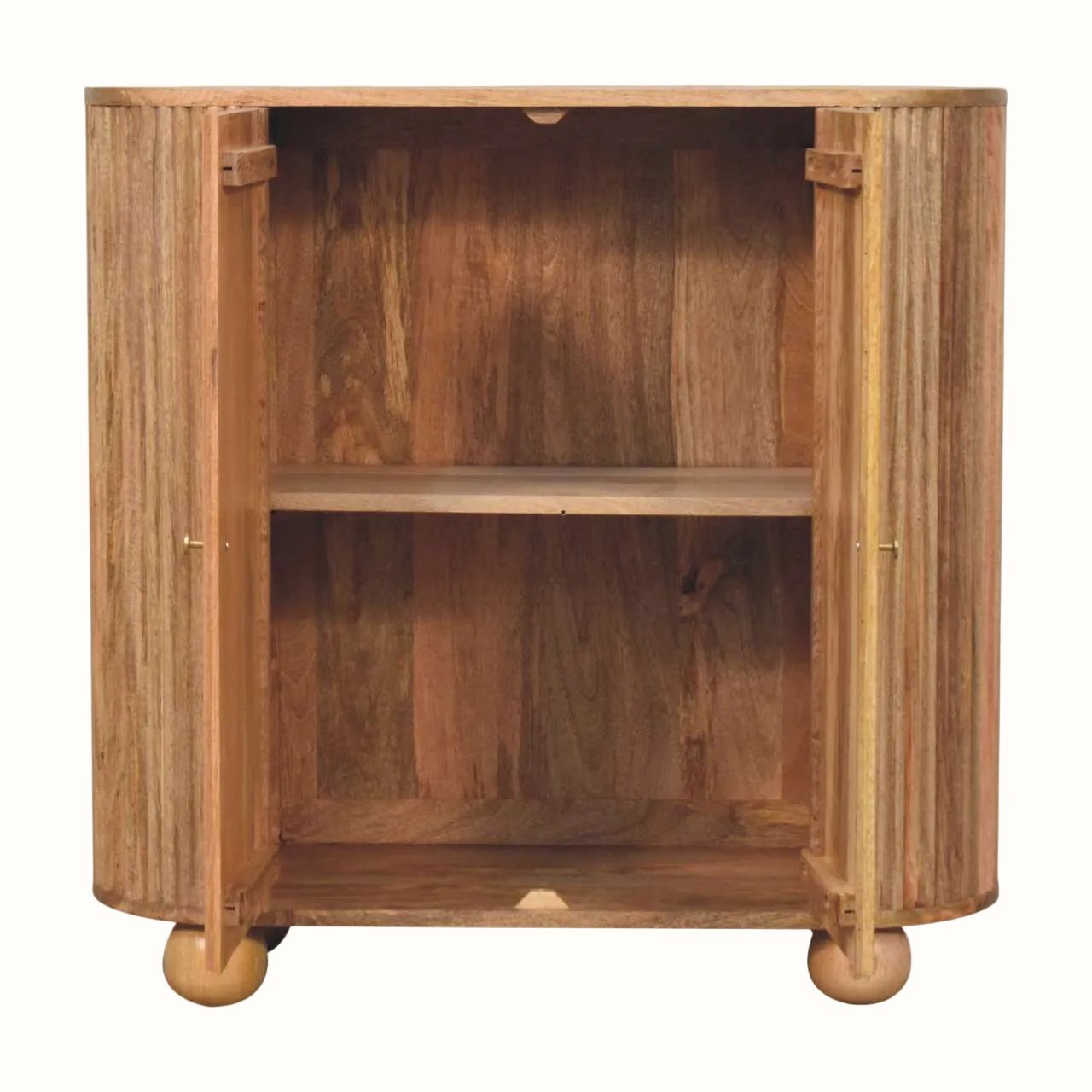 Jalla Cabinet with Ball Feet- Natural Cabinets & Sideboards - Bokel Home