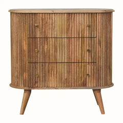 Jalla Chest of 3 Drawers - Natural Chest of Drawers - Bokel Home