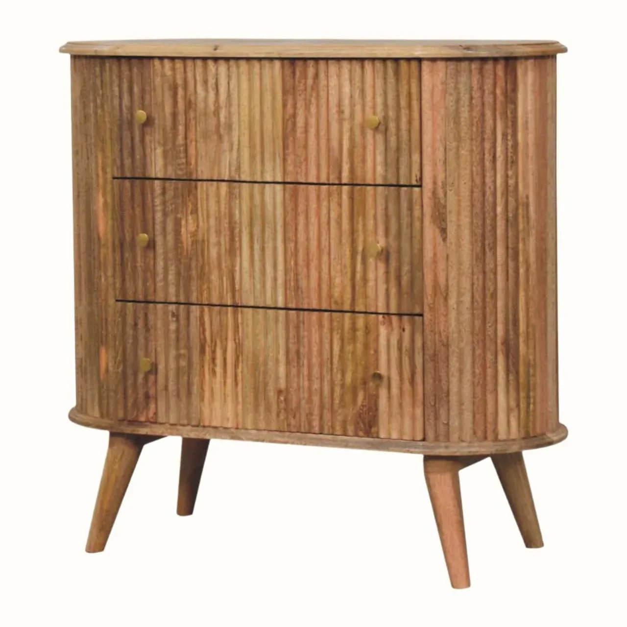 Jalla Chest of 3 Drawers - Natural Chest of Drawers - Bokel Home