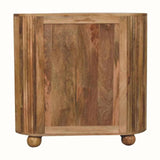 Jalla Chest of 3 Drawers with Ball Feet - Natural Chest of Drawers - Bokel Home