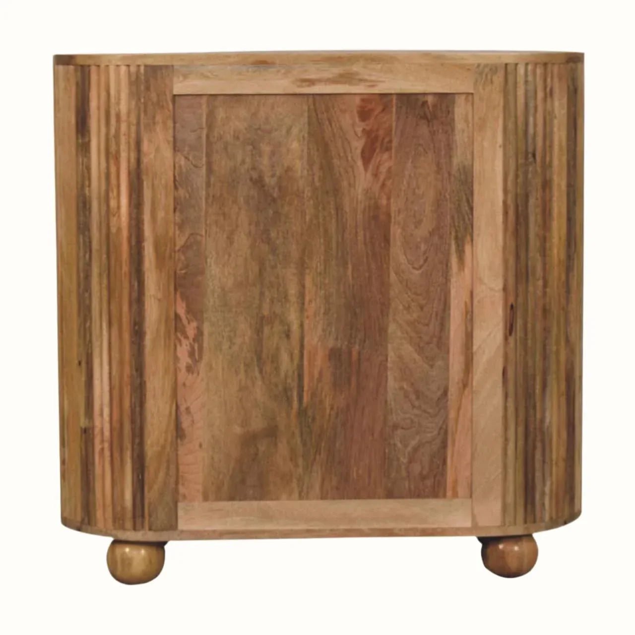 Jalla Chest of 3 Drawers with Ball Feet - Natural - Bokel Home