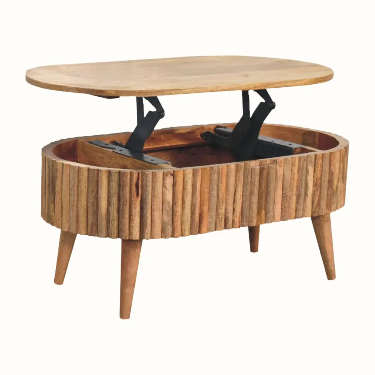 Jalla Lift Up Coffee Table - Natural Coffee Tables - Bokel Home