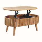 Jalla Lift Up Coffee Table - Natural Coffee Tables - Bokel Home
