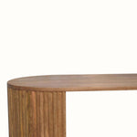 Jalla Open Fluted Coffee Table - Natural Coffee Tables - Bokel Home