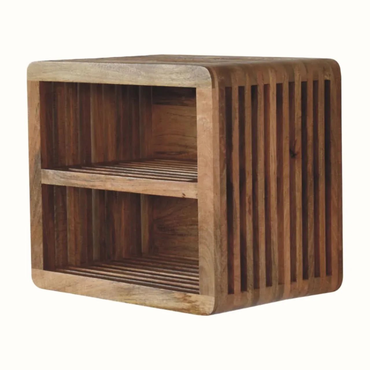 Jalla Open Wall Mounted Bedside, Medium - Natural Bedside Tables - Bokel Home