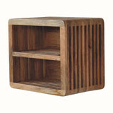 Jalla Open Wall Mounted Bedside, Medium - Natural Bedside Tables - Bokel Home