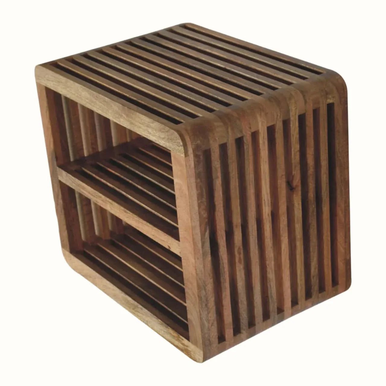 Jalla Open Wall Mounted Bedside, Medium - Natural Bedside Tables - Bokel Home