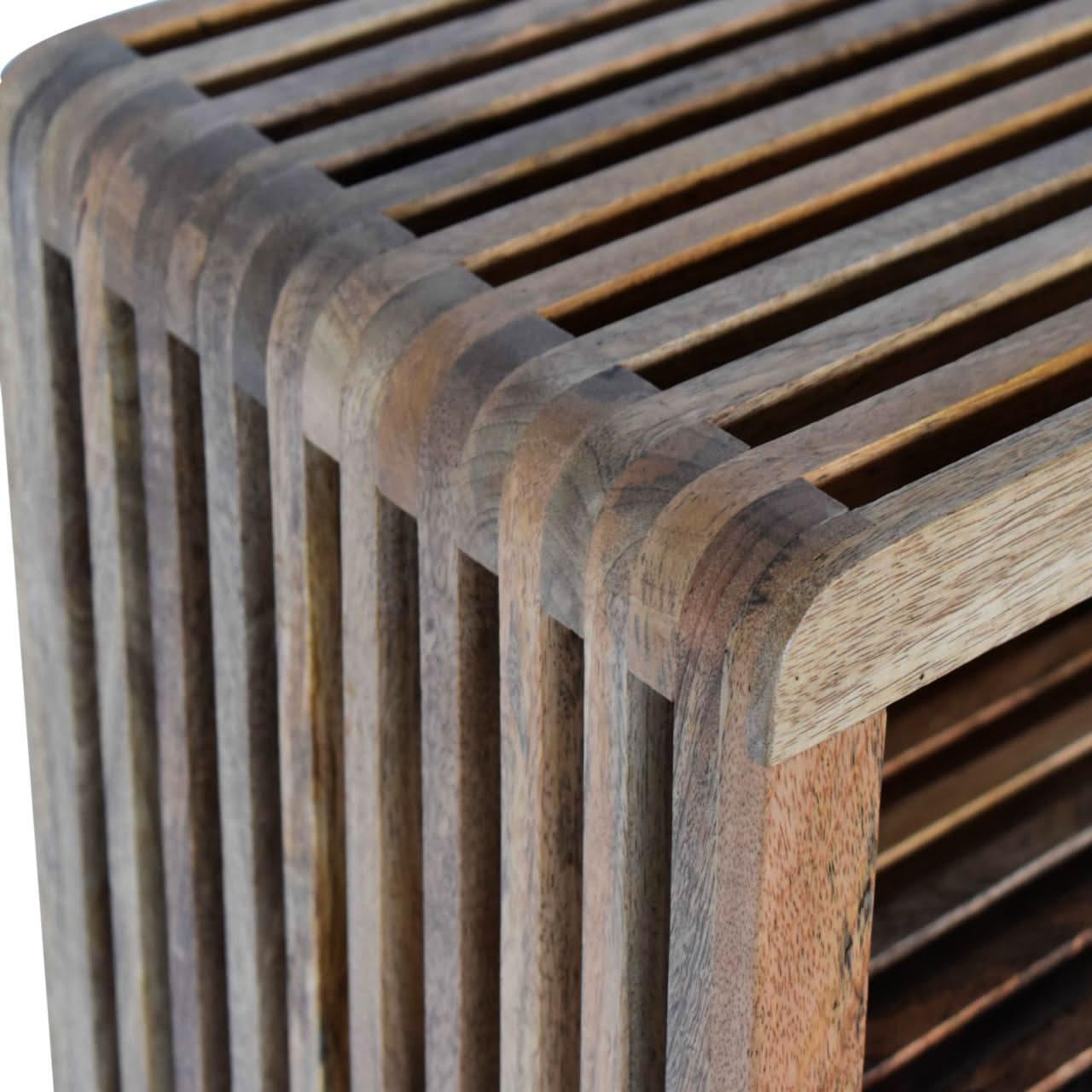 Jalla Open Wall Mounted Bedside, Medium - Natural Bedside Tables - Bokel Home