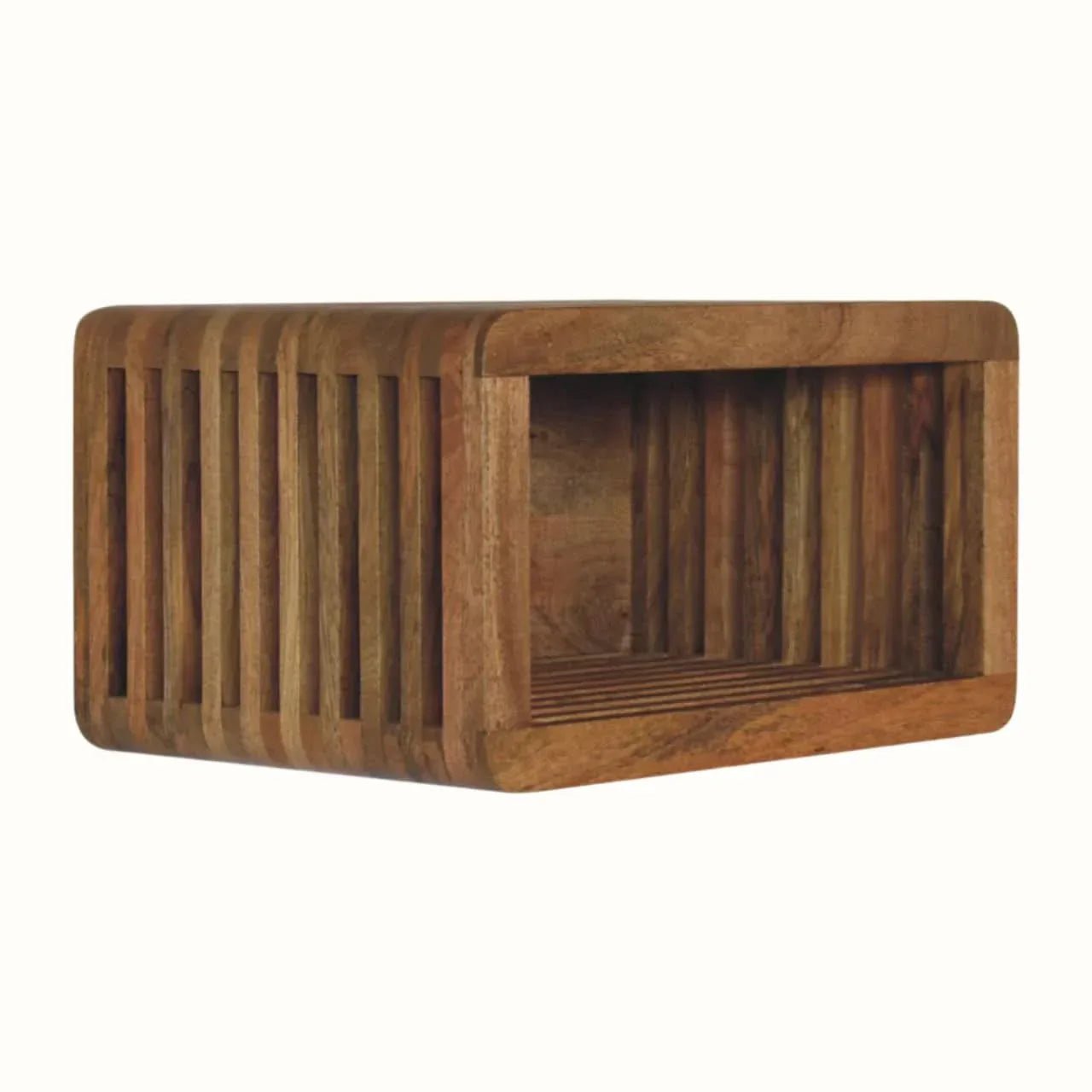 Jalla Open Wall Mounted Bedside, Small - Natural Bedside Tables - Bokel Home