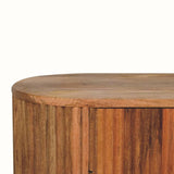 Jalla Cabinet with Ball Feet- Natural