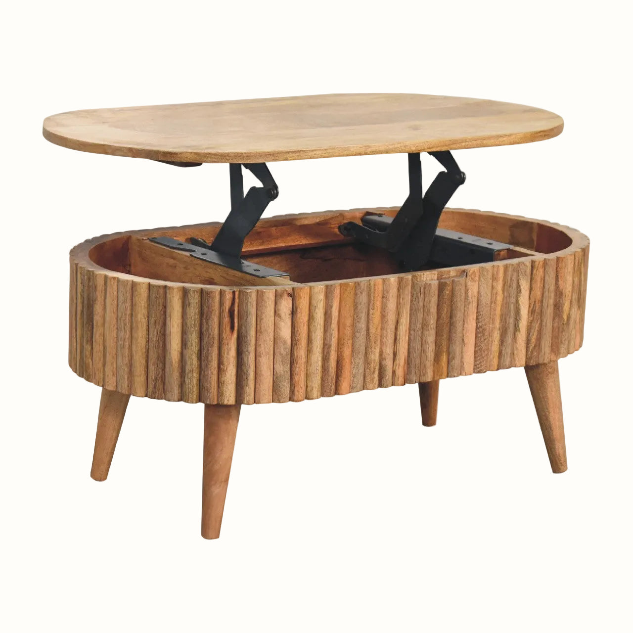 Jalla Lift Up Coffee Table - Natural Coffee Tables Bokel Home