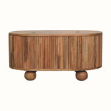 Jalla Coffee Table with Hidden Storage - Natural Storage Boxes & Baskets Bokel Home