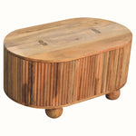 Jalla Coffee Table with Hidden Storage - Natural Storage Boxes & Baskets Bokel Home