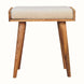 Keene Bench - Cream Boucle/Natural Bench - Bokel Home