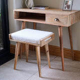 Keene Bench - Cream Boucle/Natural Bench - Bokel Home