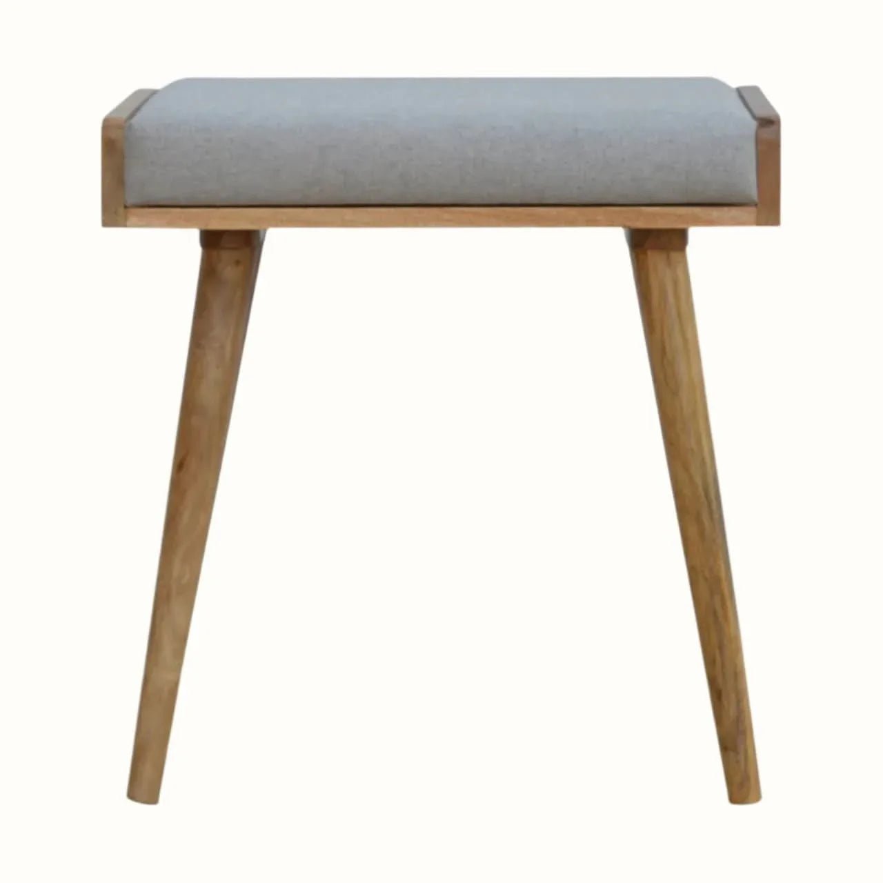 Keene Bench - Grey Tweed/Natural Bench - Bokel Home