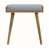 Keene Bench - Grey Tweed/Natural Bench - Bokel Home